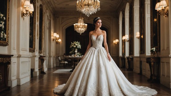 Robe de mariée princesse luxe : élégance et personnalisation